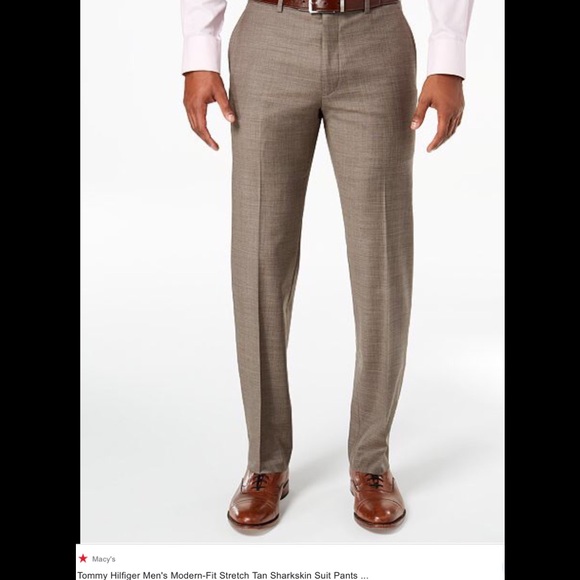 tommy hilfiger sharkskin pants